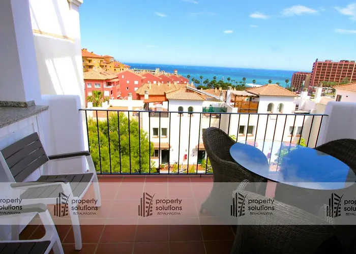 Lomas De Mena 20 - Atico Con Vistas Al Mar - Barbacoa Y Piscina- Parking Gratis -excelente Conexion Wifi Apartament Benalmádena