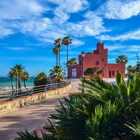 Lomas De Mena 20 - Atico Con Vistas Al Mar - Barbacoa Y Piscina- Parking Gratis -excelente Conexion Wifi 아파트